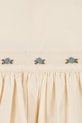 Дитяча бавовняна сукня Konges Sløjd CELEBRATION AALIYAH BABY SET GOTS KS103577 бежевий