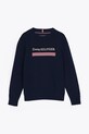 Παιδικό βαμβακερό πουλόβερ Tommy Hilfiger KB0KB09344.104.122.PPYA σκούρο μπλε SS25