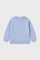 Дитячий бавовняний светр Mayoral інші блакитний 303.3E.Baby.PPYA
