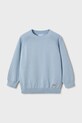 Mayoral sweter z domieszką wełny dziecięcy z domieszką wełny niebieski 311.5A.Mini.PPYA