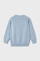 Mayoral sweter z domieszką wełny dziecięcy 311.5A.Mini.PPYA niebieski SS25