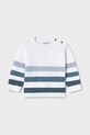 Mayoral sweter bawełniany dziecięcy pozostałe niebieski 1301.3C.Baby.PPYA