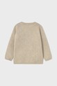 Детский хлопковый свитер Mayoral 1302.3E.Baby.PPYA бежевый SS25