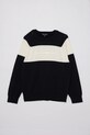 Emporio Armani maglione per bambini con misto lana EB000291.AF13951 blu navy SS25