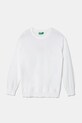 United Colors of Benetton sweter bawełniany dziecięcy pozostałe biały 1098C107W.G.Seasonal