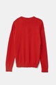 Παιδικό βαμβακερό πουλόβερ United Colors of Benetton 1098C107W.G.Seasonal κόκκινο SS25