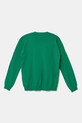 Παιδικό βαμβακερό πουλόβερ United Colors of Benetton 1098C107W.G.Seasonal πράσινο SS25