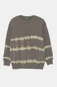 United Colors of Benetton hanorac de bumbac pentru copii cu modele gri 3WITC10N6.G.Seasonal