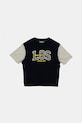 Дитяча бавовняна кофта United Colors of Benetton бавовна темно-синій 3BC1G10IN.P.Seasonal