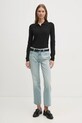 Джемпер Calvin Klein K20K208101 чорний SS25