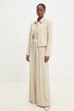 Шерстяной свитер Patrizia Pepe 8K0264.K034 жёлтый SS25