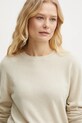 Patrizia Pepe sweter kaszmirowy beżowy 8K0269.K247