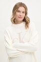 Calvin Klein Jeans sweter bawełniany beżowy J20J224799