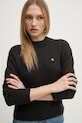 Calvin Klein Jeans sweter bawełniany czarny J20J224802