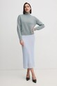 Calvin Klein Jeans sweter bawełniany J20J224806 szary SS25