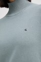 Calvin Klein Jeans sweter bawełniany J20J224806 szary