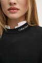 Светр з домішкою вовни Calvin Klein Jeans J20J225073 чорний