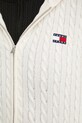 Tommy Jeans pulover de bumbac DW0DW19334 bej
