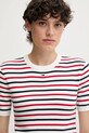 Ruházat Tommy Jeans pamut pulóver DW0DW19336 fehér
