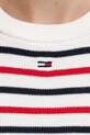 Tommy Jeans pamut pulóver fehér DW0DW19336