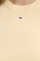 Tommy Jeans pulover de bumbac DW0DW19336 galben