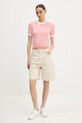 Tommy Jeans pulover de bumbac DW0DW19336 rosu SS25
