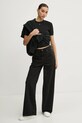 Tommy Jeans pulover de bumbac DW0DW19336 negru SS25