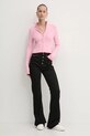 Kardigán Tommy Jeans DW0DW19337 ružová SS25