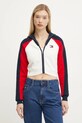 Tommy Jeans kardigan z domieszką wełny zapinany beżowy DW0DW19338