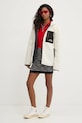 Tommy Jeans cardigan din amestec de lana DW0DW19886 rosu SS25