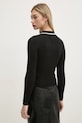 Îmbrăcăminte Tommy Jeans pulover din amestec de lana DW0DW19887 negru