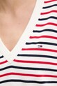 Tommy Jeans pamut pulóver DW0DW19888 fehér