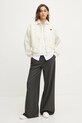 Хлопковый свитер Tommy Jeans DW0DW19888 бежевый SS25