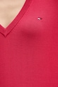 Tommy Jeans sweter bawełniany DW0DW19888 różowy