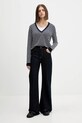Хлопковый свитер Tommy Jeans DW0DW19888 тёмно-синий AW25
