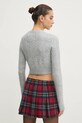 Одежда Свитер с примесью шерсти Tommy Jeans DW0DW19895 серый
