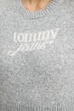 Свитер с примесью шерсти Tommy Jeans DW0DW19895 серый