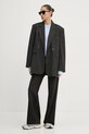 Хлопковый свитер Tommy Jeans DW0DW20159 голубой SS25
