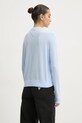 Одежда Хлопковый свитер Tommy Jeans DW0DW20159 голубой