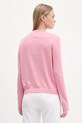 Odzież Tommy Jeans sweter bawełniany DW0DW20159 różowy