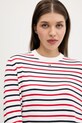 Tommy Jeans pulover de bumbac burgundia DW0DW20159