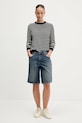 Tommy Jeans sweter bawełniany DW0DW20159 czarny SS26