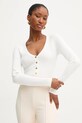 Elisabetta Franchi cardigan uni bej MK58B51E2