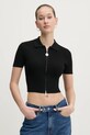 Hugo Blue cardigan grosime medie negru 50532254