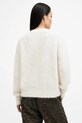 AllSaints pulover de lana VORTEX JUMPER alb W032KB