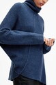 Одяг Вовняний светр AllSaints LOCK ROLL W132KB темно-синій