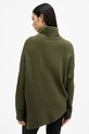 AllSaints pulover de lana LOCK ROLL verde W132KB