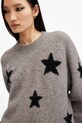 AllSaints pulover de lână STARLET W136KB gri SS25