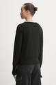 Îmbrăcăminte Guess Jeans pulover din amestec de mătase W4BR84.Z3HO2 negru