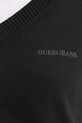 Guess Jeans pulover din amestec de mătase W4BR84.Z3HO2 negru